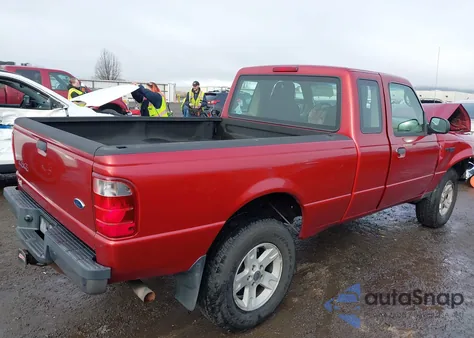 2004 Ford Ranger Xlt z USA, uszkodzony, nr VIN 1FTZR15E74PB54452